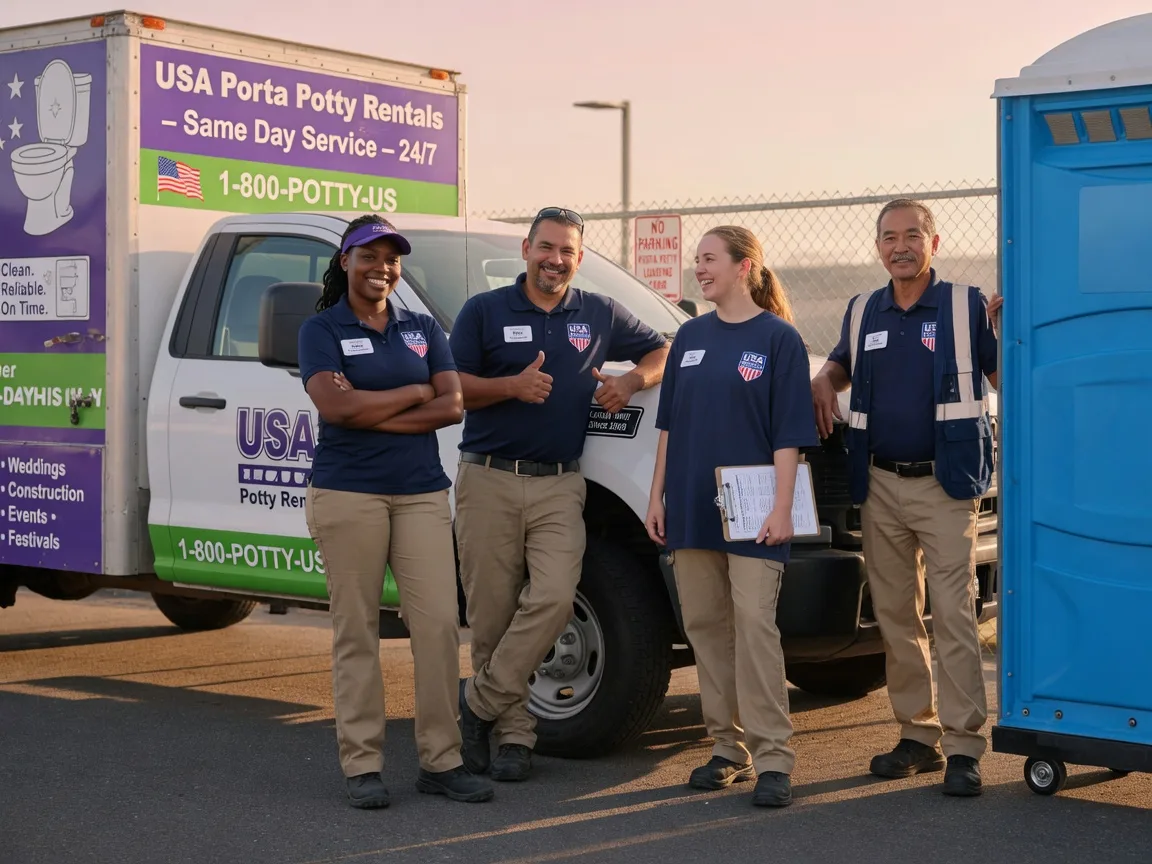 Porta Potty Rental company in Westport, CA
